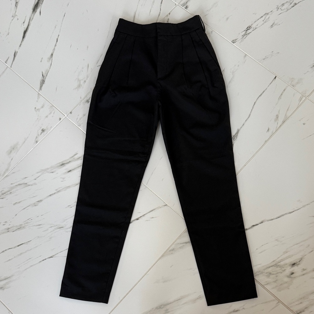 Zara Classic Black Tailored Pants